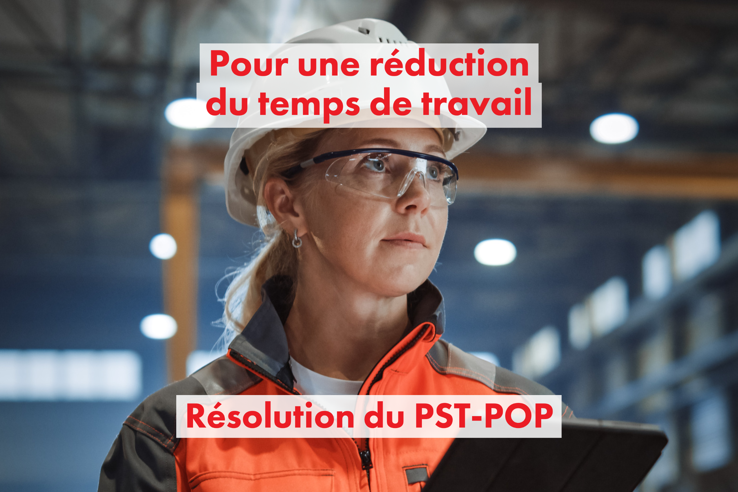 Pour une réduction du temps de travail